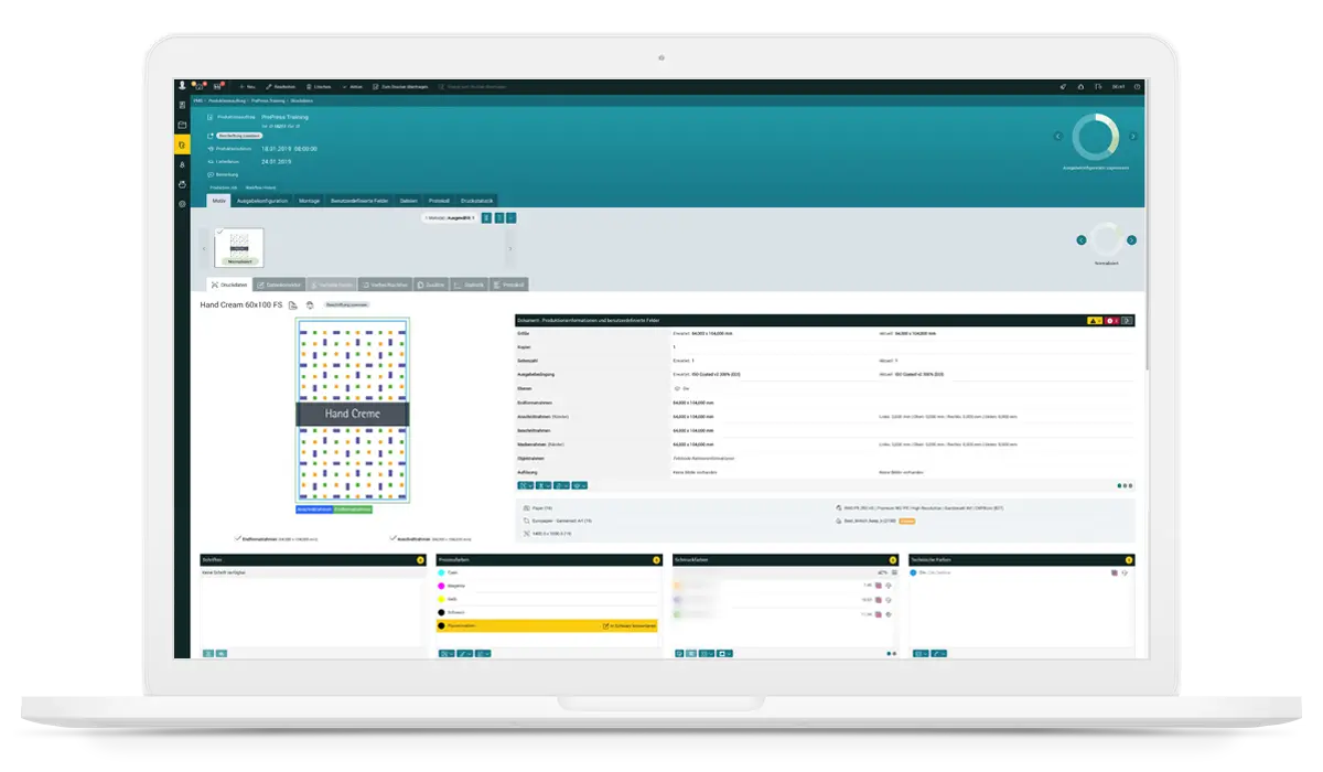 Workflow running in a browser